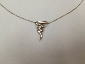 Tiffany & Co. Paloma Picasso Sterling Silver Thunderbolt Pendant