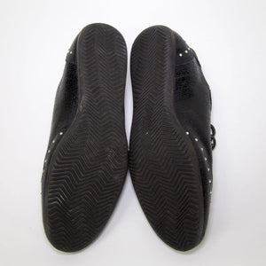 Jean Claude Monderer Paris Crystal Accents Lace Up Shoes Size 40