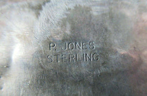 Native American Paul Jones Sterling Silver Genuine Turquoise Navajo Belt