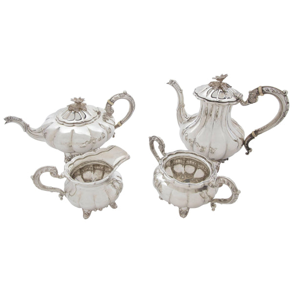 Birks Sterling Silver Four-Piece Tea and Coffee Set