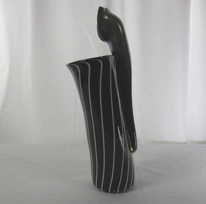 Richard Price Handblown Art Glass Jack-in-the-Pulpit Flower Vase
