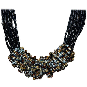 Exquisite Multi Strand Bead Necklace