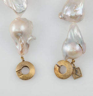 Baroque Free-Form Pearl Necklace