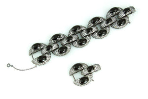 Swarovski Onyx Link Bracelet