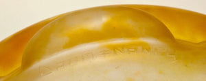Art Deco Daum Nancy Glass Bowl, circa 1920s