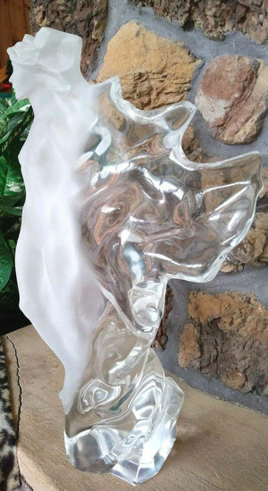 Veil of Light Large Acrylic Nude Sculpture by Frederick E. Hart