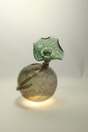 Rare Signed Handblown Art Glass Vase Richard Price