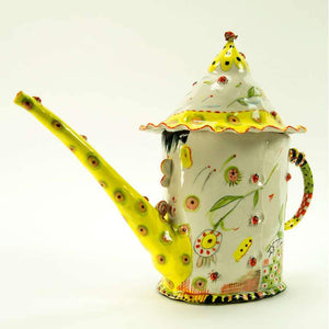 Figular Porcelain Teapot Signed Irina Zaytceva