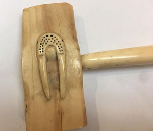 Hand Carved Walrus Seal Hammer