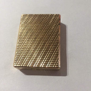 Dunhill Gold-Plated Lighter Paris France Estate Find