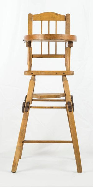 American Doll's Wooden 3-in-1 High Chair