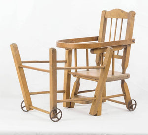 American Doll's Wooden 3-in-1 High Chair