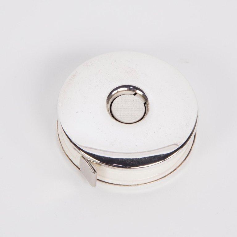 Sterling Silver Push Button Tape Measure - Coach Luxury