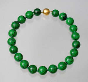 Beautiful Rare Natural Maw Sit-Sit Jade Beads Necklace