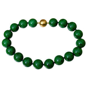Beautiful Rare Natural Maw Sit-Sit Jade Beads Necklace
