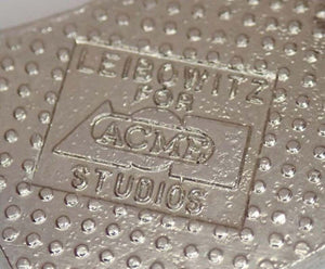 Signed Jerry Leibowitz Designer Acme Studios Lovers Enamel Figurative Brooch Pin